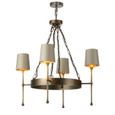 David Hunt Lighting Durrell 4 Light Pendant   DUR0475
